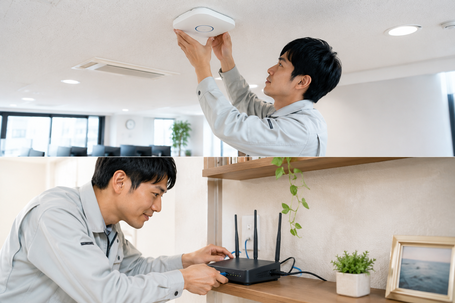千葉県内でWi-Fi設置工事を行う高橋商店